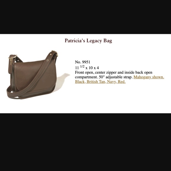 VINTAGE Coach 9951 Brown Leather Patricia's Legacy Flap Shoulder Bag - Picture 16 of 16